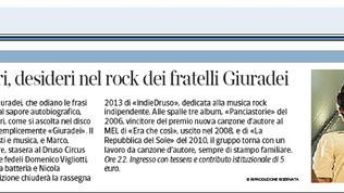 Sul Corriere della Sera