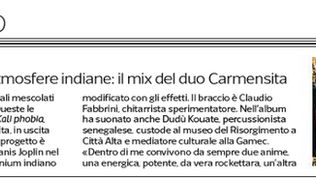 Carmensita - Il Corriere della Sera