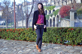 In the city