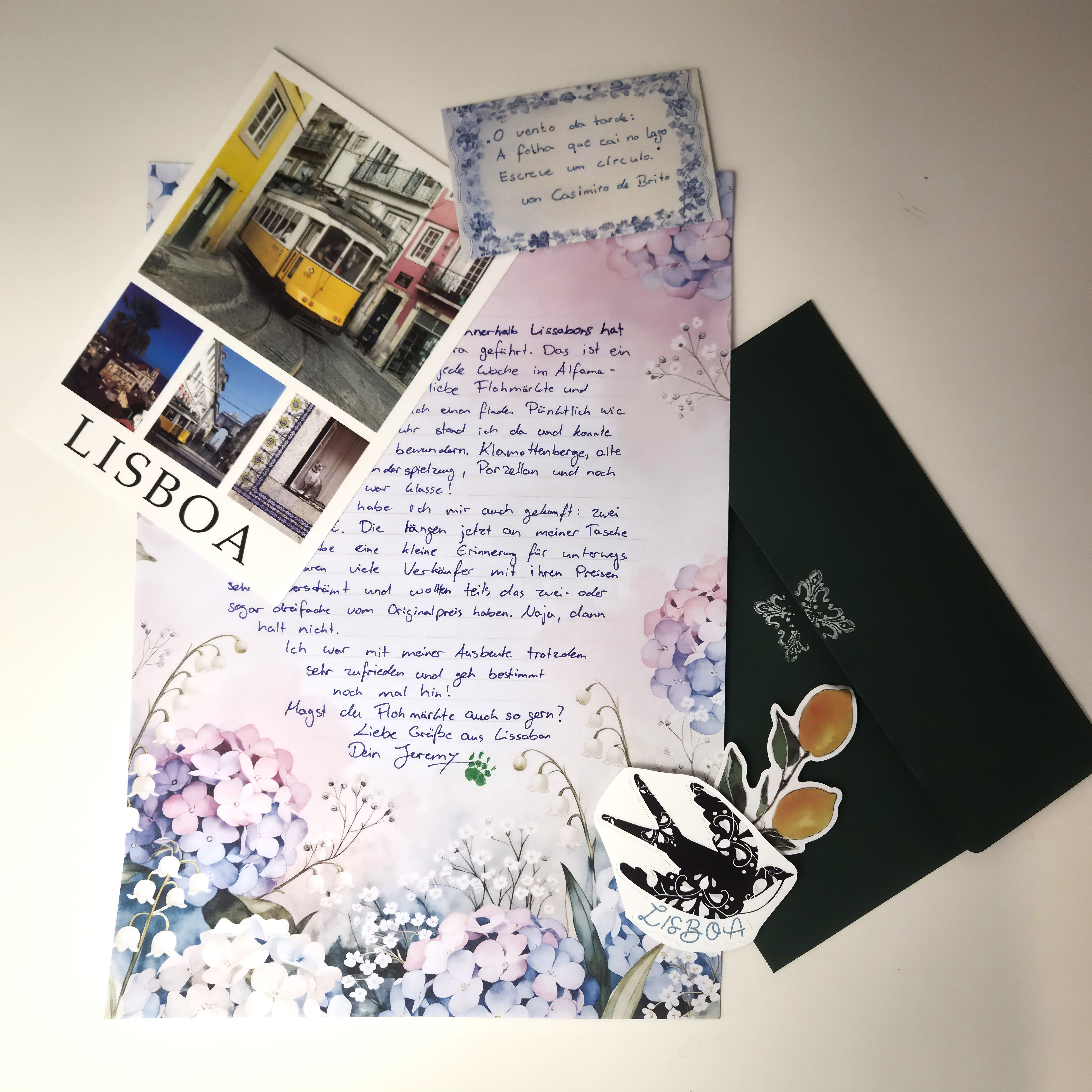 Reisebrief – Monatliches Abo