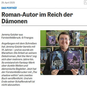 Mein erstes Interview beim lokalen Tageblatt