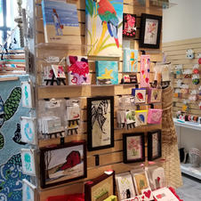 Artwork by Carol St. Hilaire and Loretta Partin