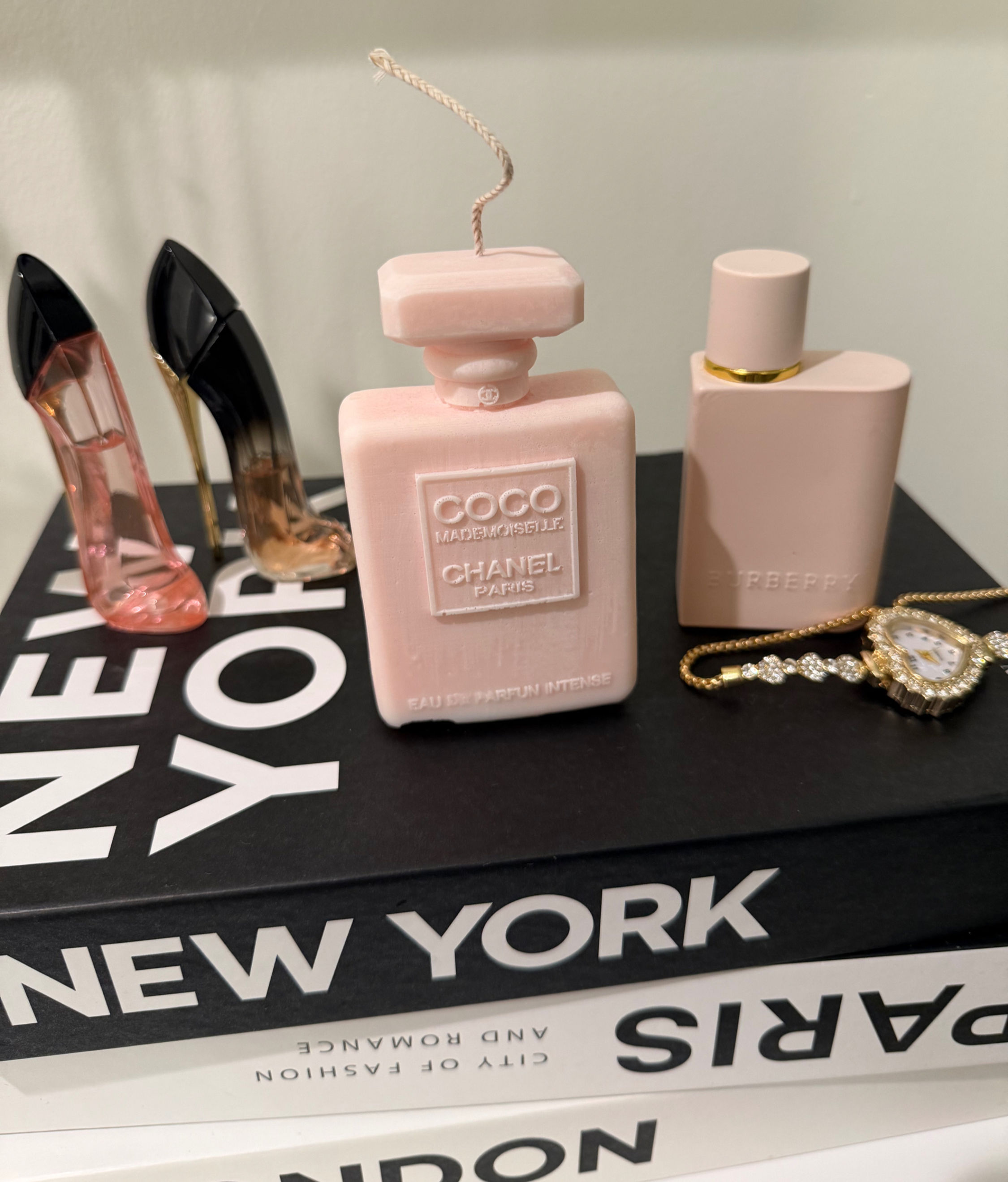 Soft Luxe Bottle candle