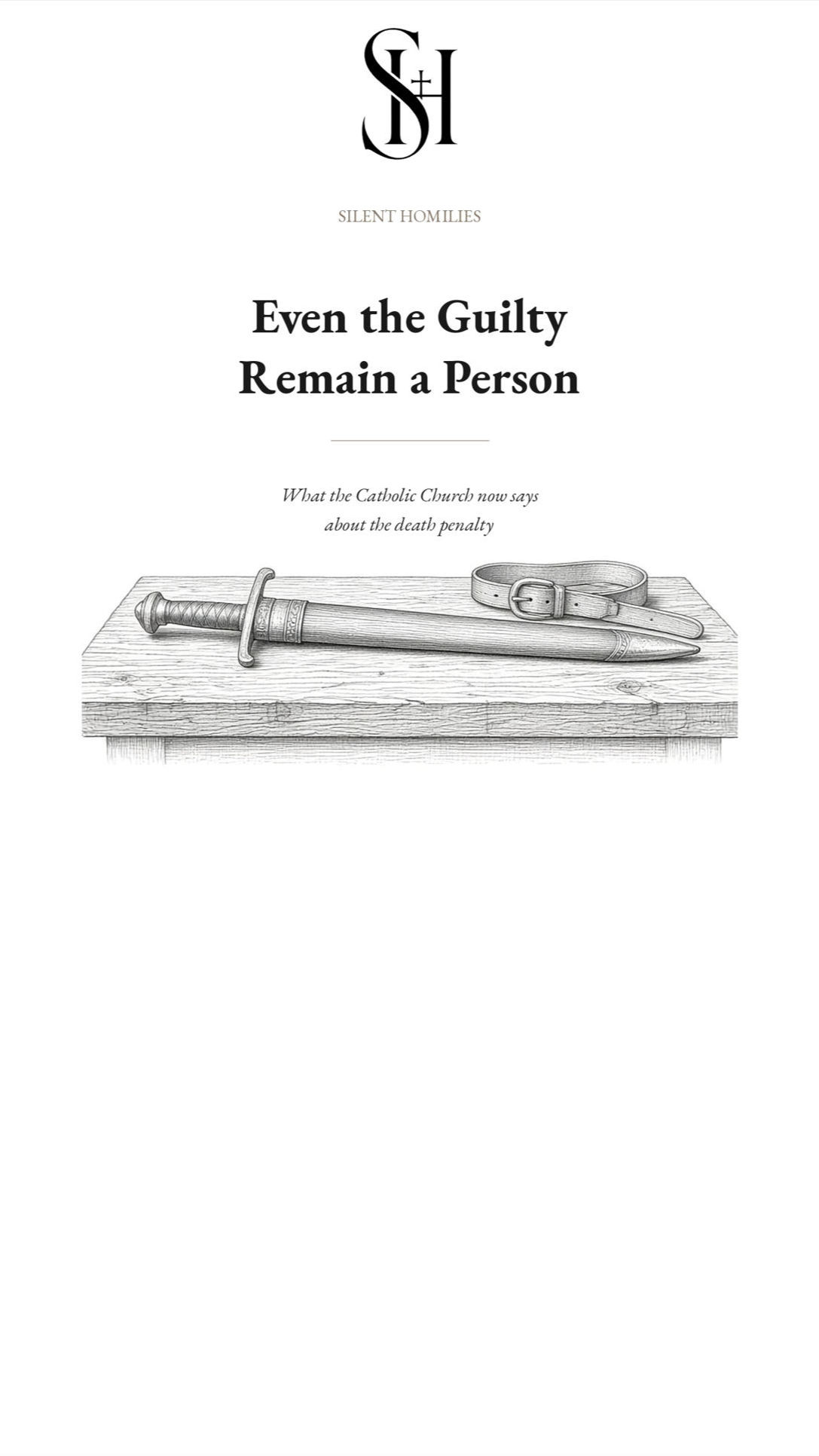 What the Catholic Church now says about the death penalty