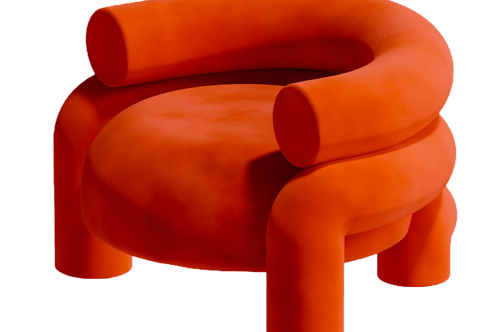 Modern Orange Chair