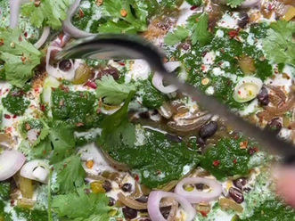 one pan black bean stew