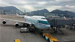 國泰航空CX653 香港/曼谷B747商務艙飛行記錄CATHAY PACIFIC CX653 HKG/BKK B747 BUSINESS CLASS FLIGHT REPORT