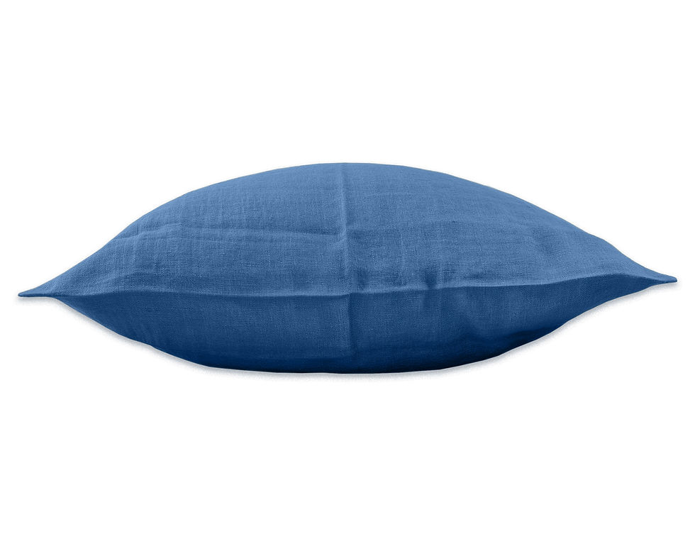 Miniaturbild: Leinen Bettwäsche Aare, blau