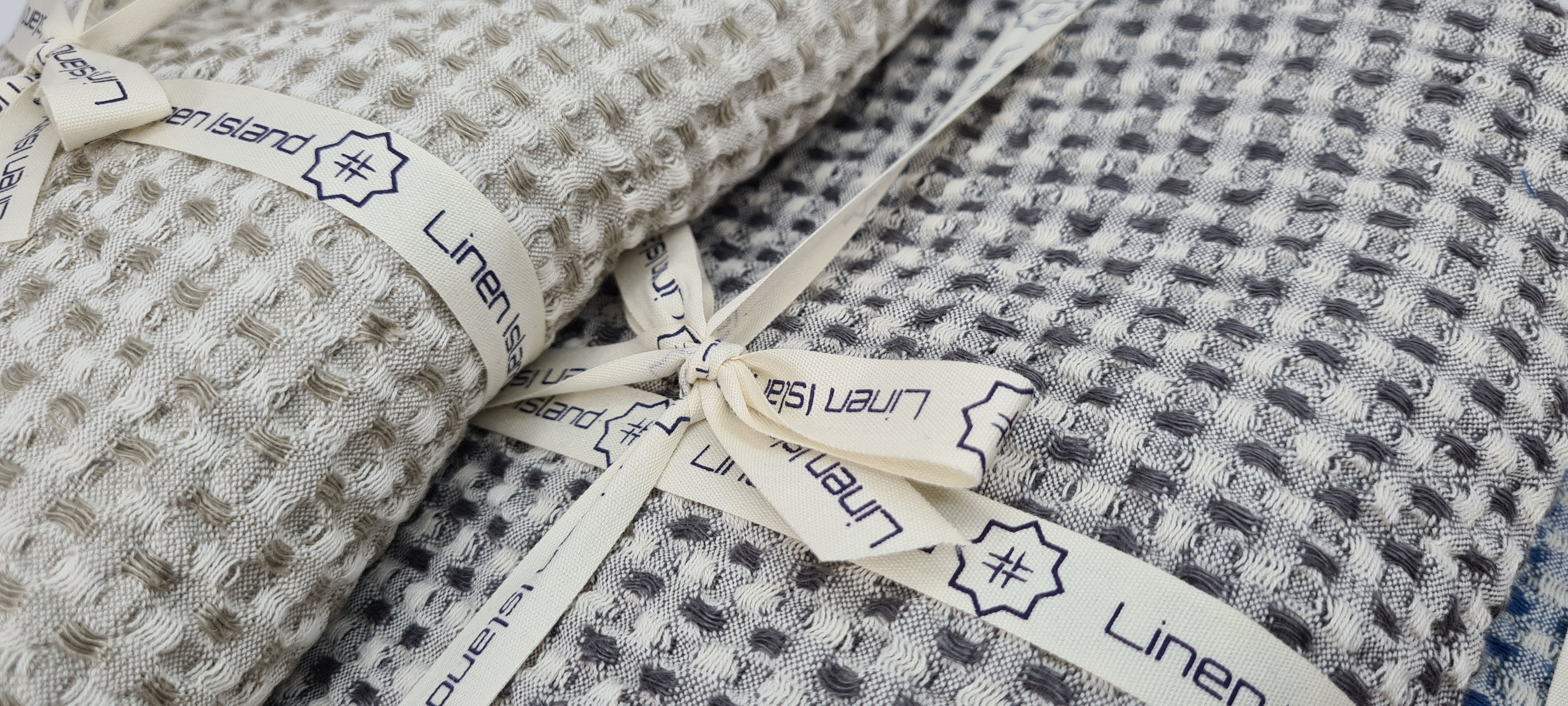 Waffelpiqué Handtuch, im 3er-Set