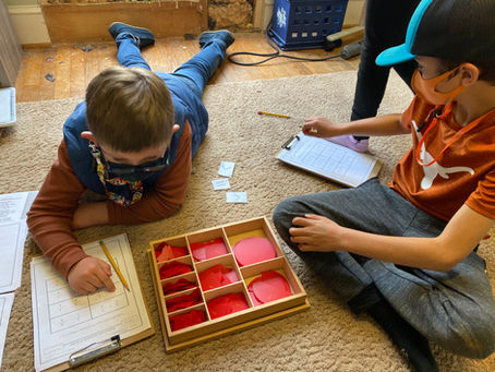 Lower Elementary January 18-22: Our Geometry Enthusiasts!