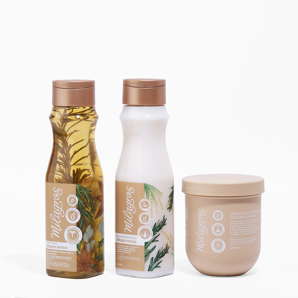 Kit Crecimiento,control Grasa y Caída