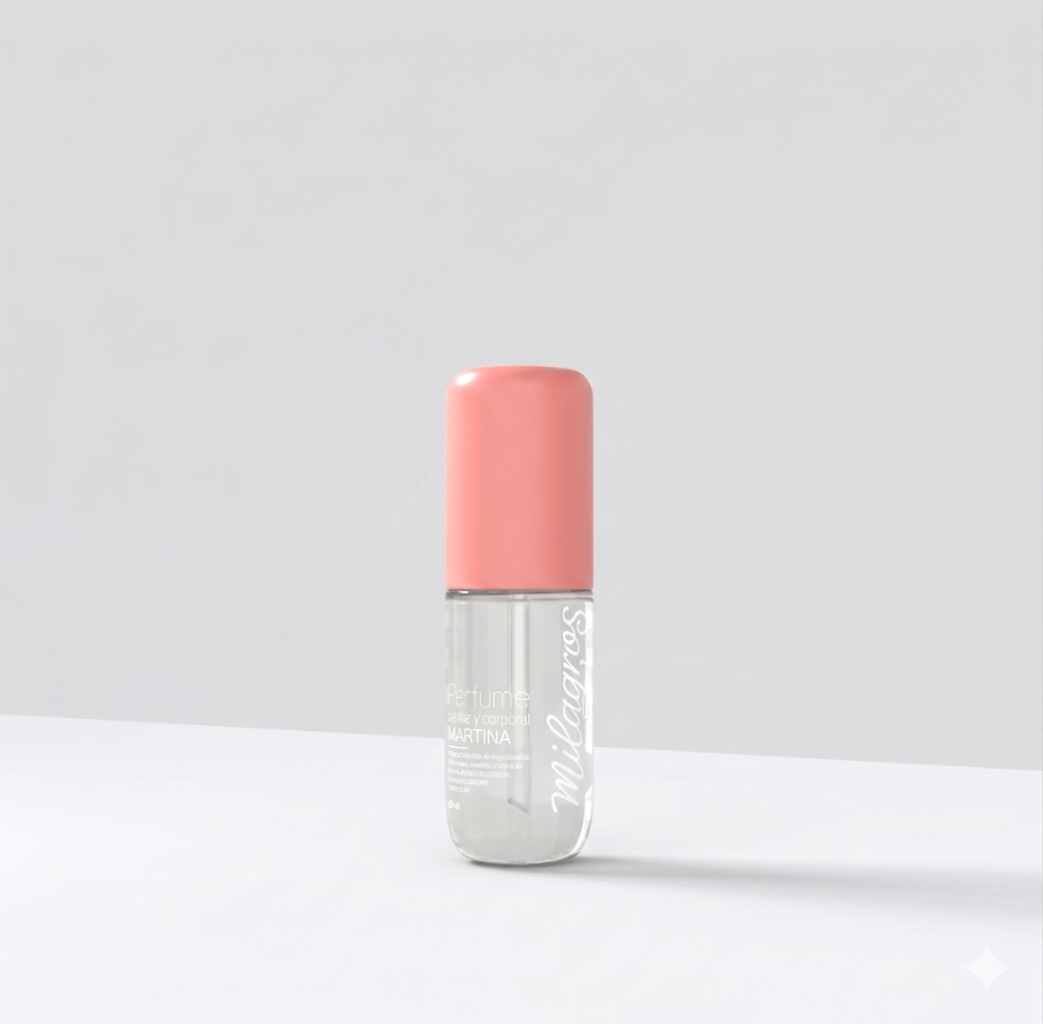 Mini Perfume Capilar y Corporal Martina  (Notas Frutales y Dulces) Frutal y Dulc
