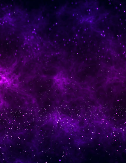 Purple nebula space photography, cosmic dust and stars