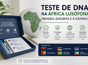 Teste de DNA na África lusófona: como fazer um teste privado à distância