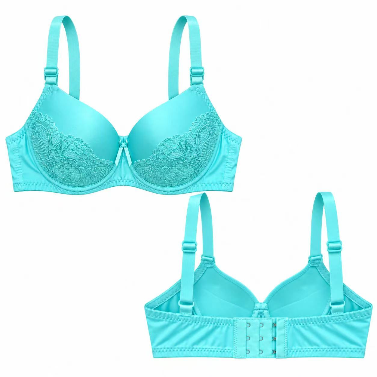 6-Pack Lace Full Coverage Underwire Bras 012