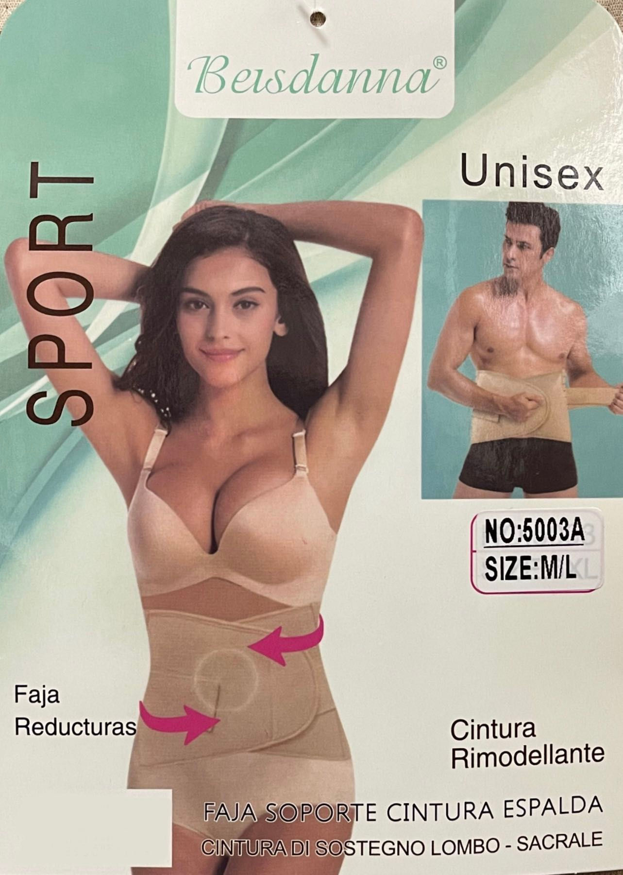 Waist Trainer Body Shaper Double Slimmer Belt NO5003A