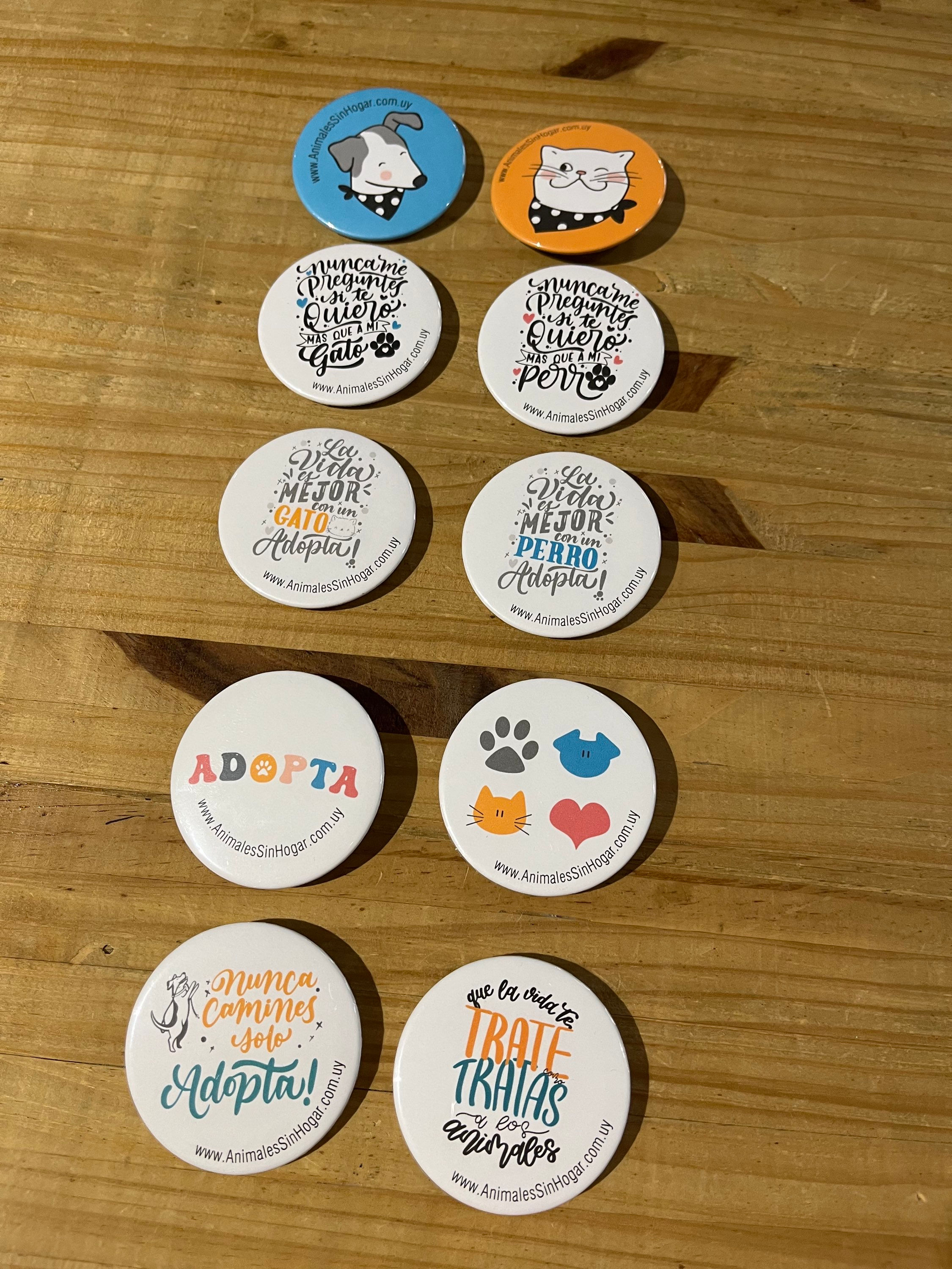 Pins 58 mm 