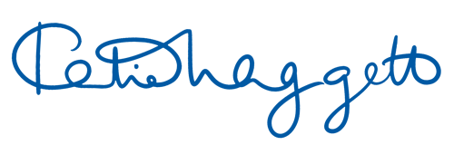 Signature of artist/ illustrator Katie Waggett