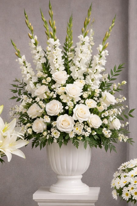 In the Clouds Urn Arrangement