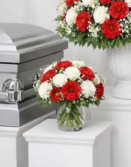 Standard Carnation Vase Arrangement