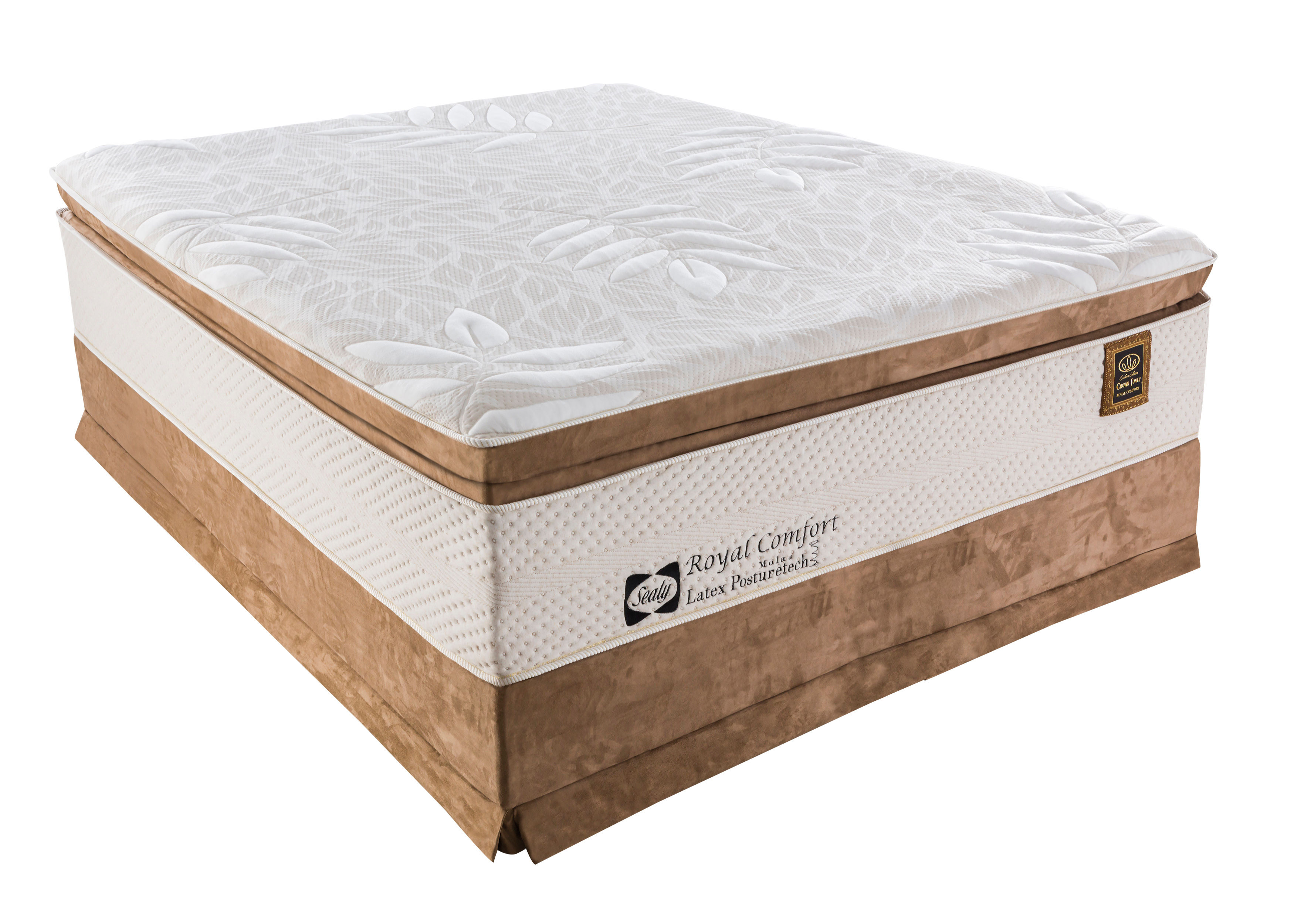 Conjunto Box Royal Comfort King Size - Sealy