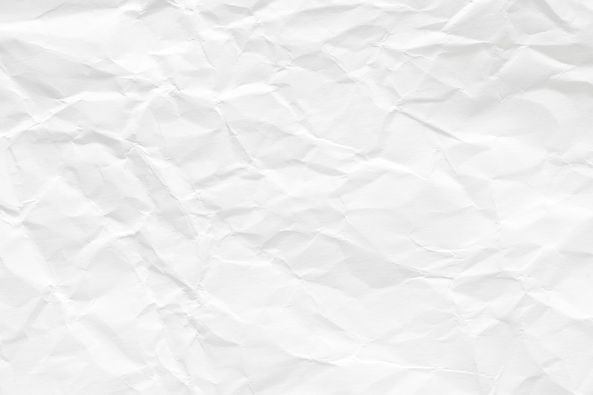White scrunch paper AdobeStock_189384187