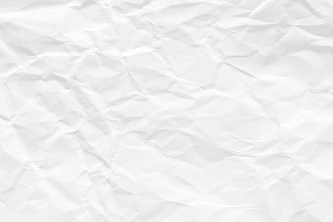 White scrunch paper AdobeStock_189384187