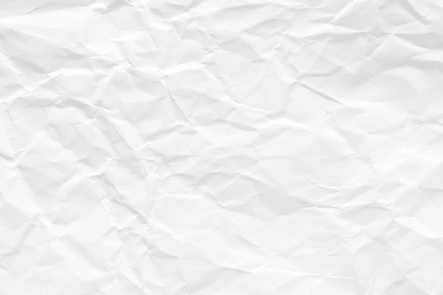 White scrunch paper AdobeStock_189384187