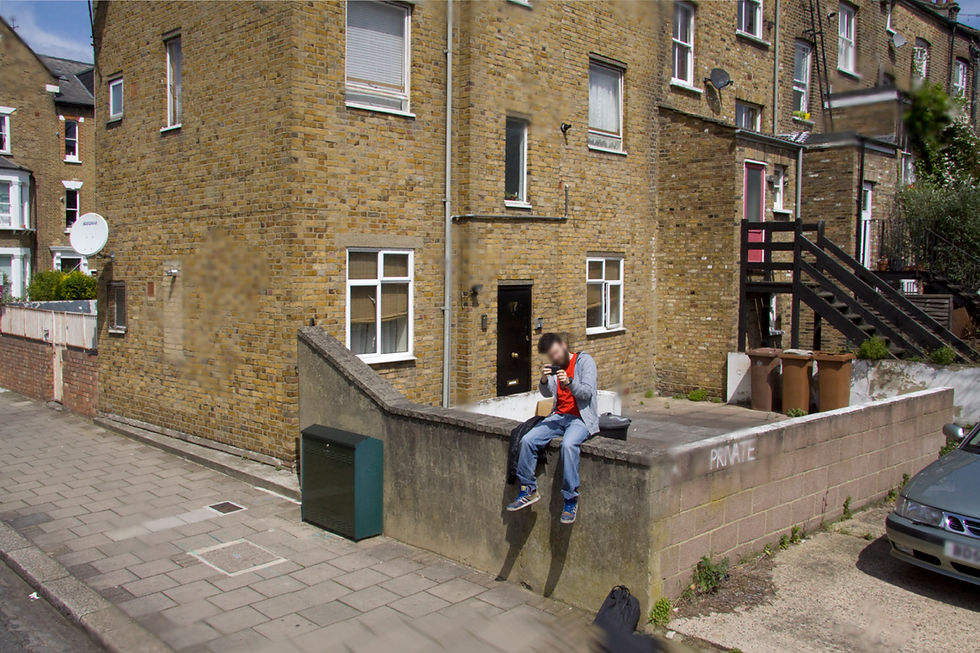 Self-Portrait on a Wall