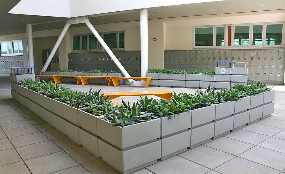 SMHS Innovation Atrium Courtyard