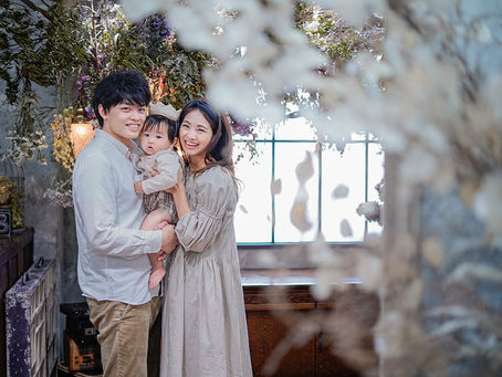 1歳の誕生日はハウススタジオで撮影をしてみませんか。