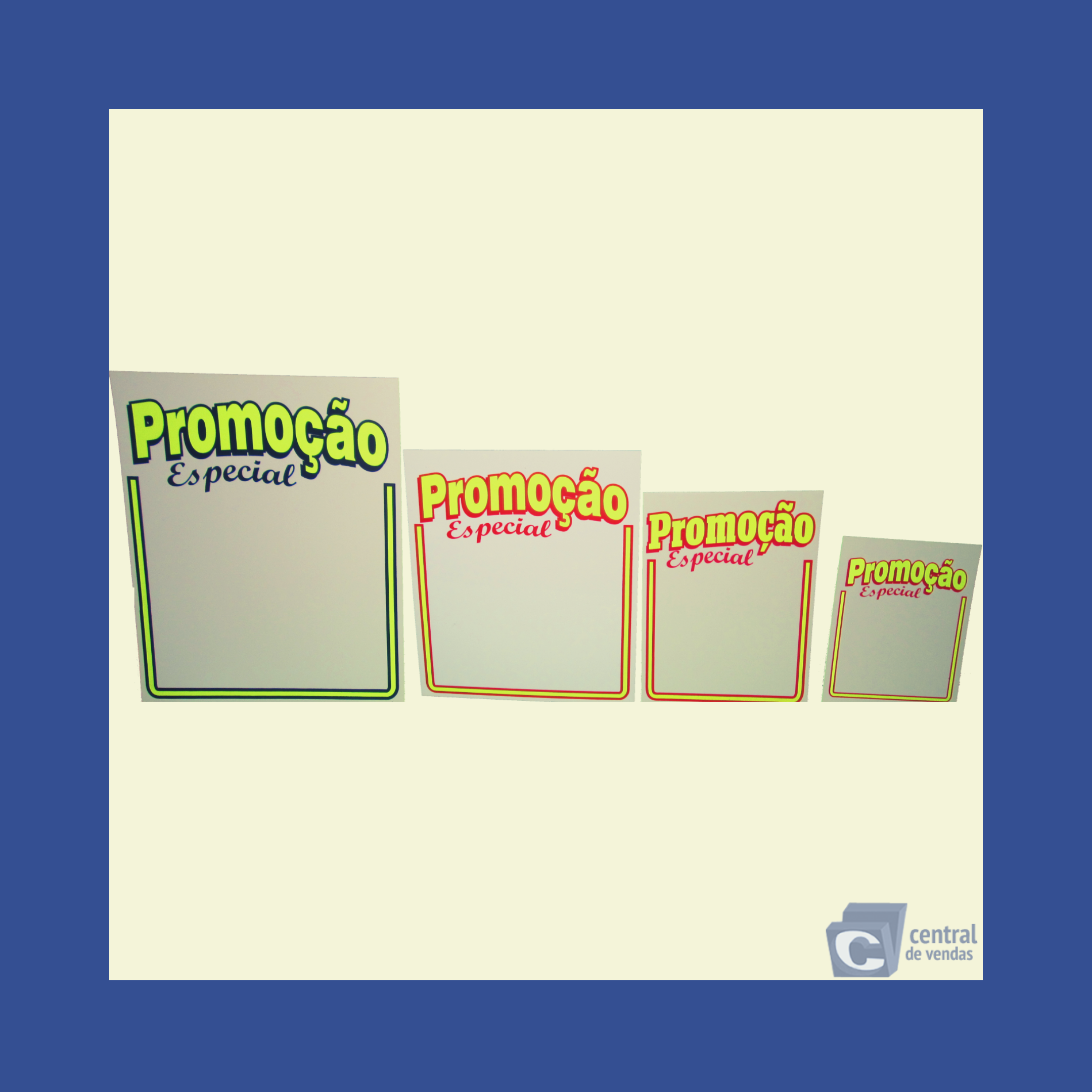 ETIQUETA PVC "PROMOÇÃO"
