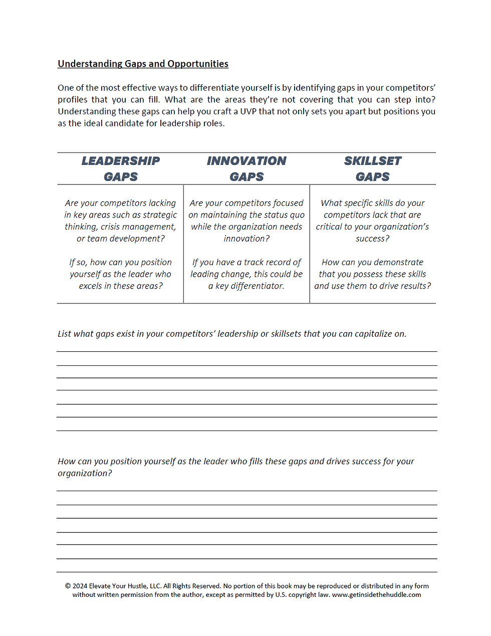 Thumbnail: Move the Ball: Mastering Your Unique Value Proposition Workbook (Digital)