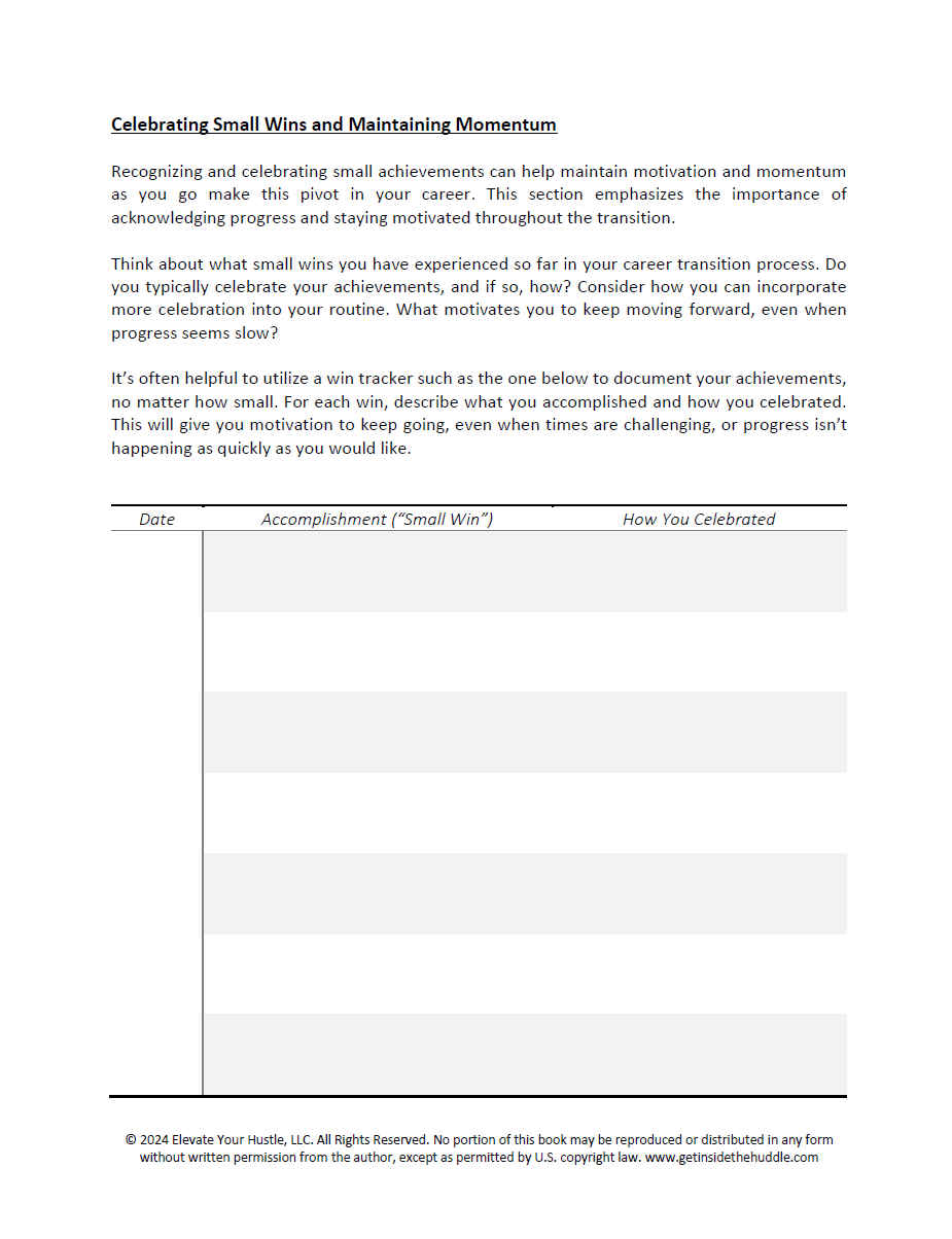Thumbnail: Move the Ball: Making Career Transitions & Pivots Workbook (Digital)