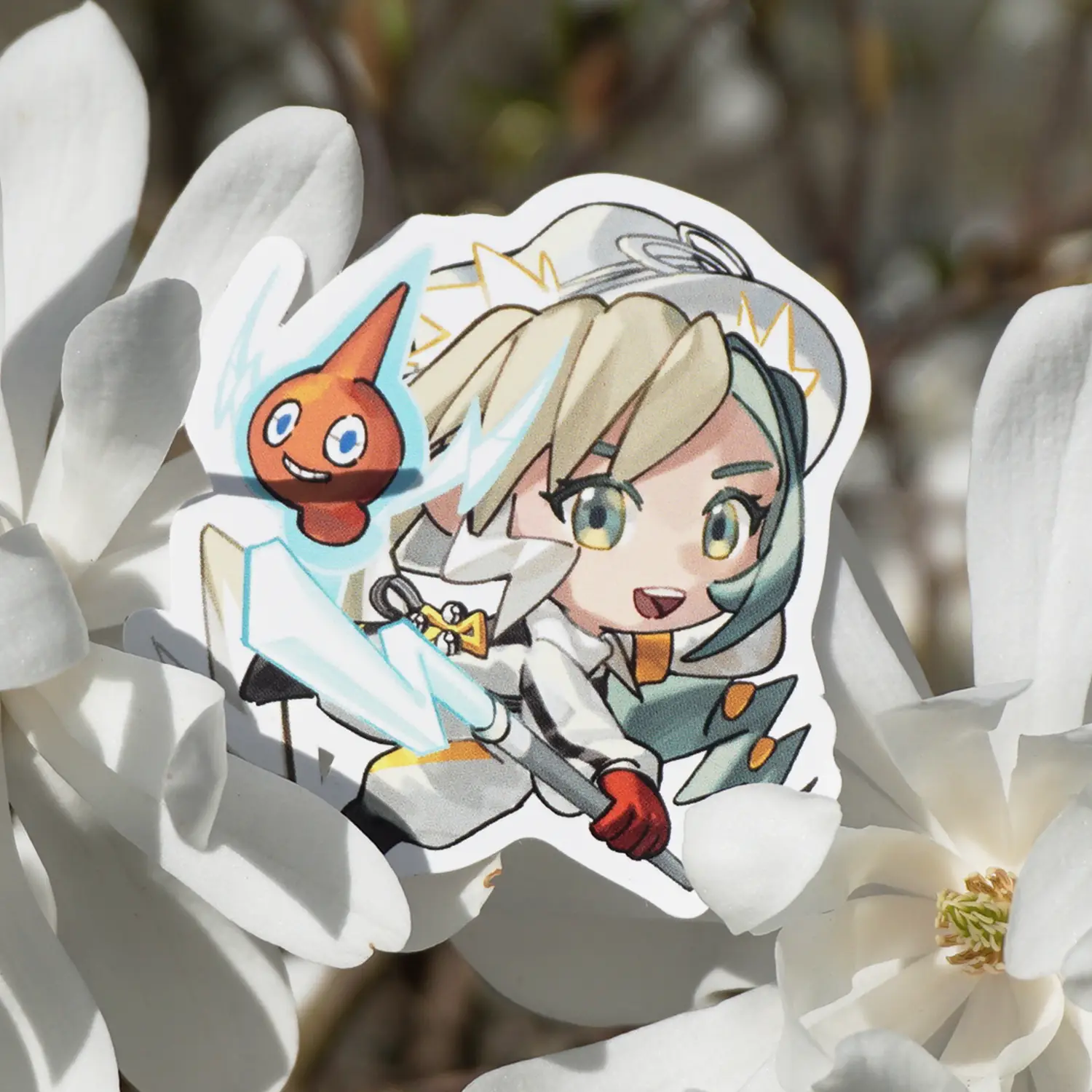 project voltage electric pokemon miku with rotom