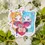 Thumbnail: sticker showing chibi hatsune miku and kagamine rin holding a heart from PinocchioP's Nee Nee Nee song on flower backdrop