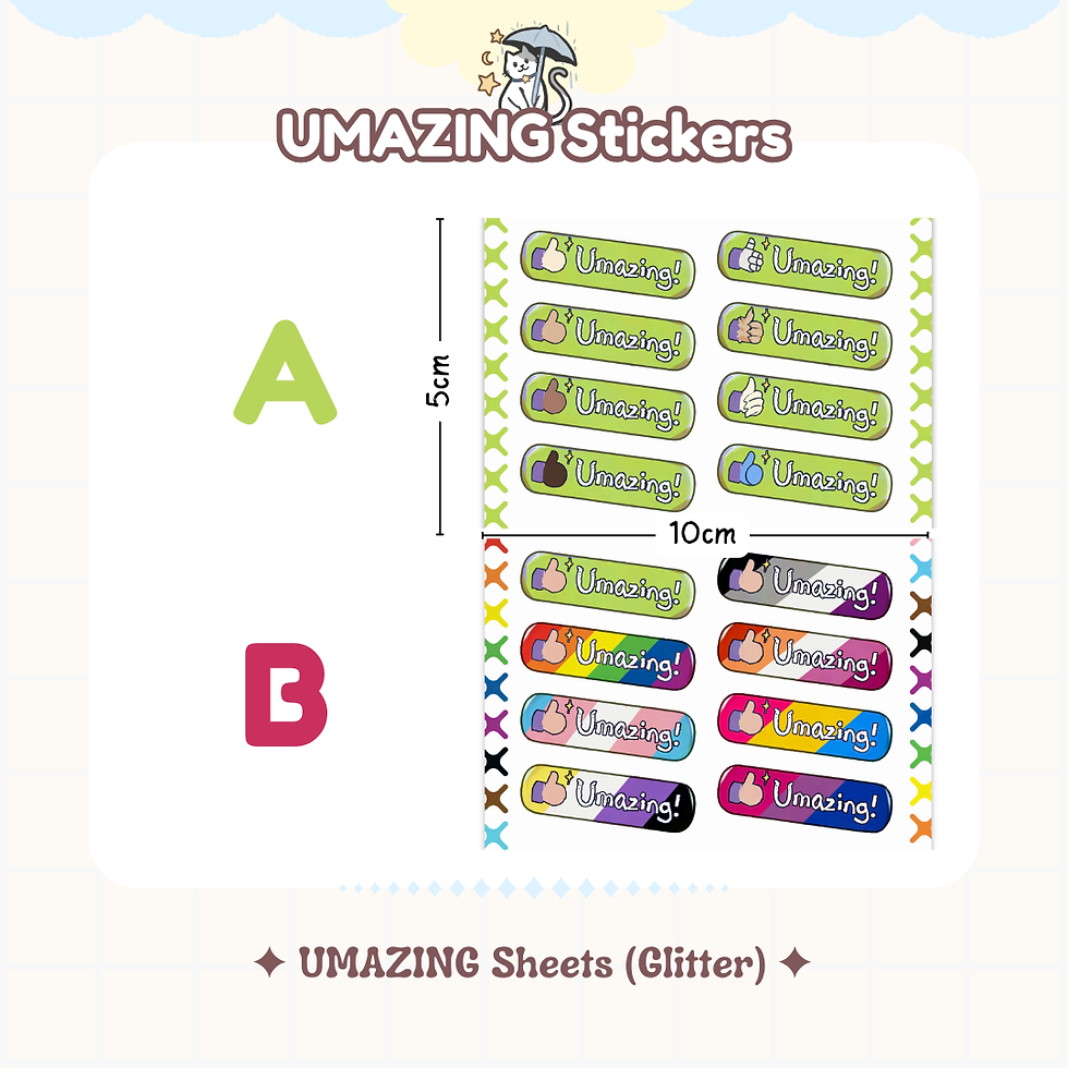 Thumbnail: UMAZING Umamusume Sticker Sheets