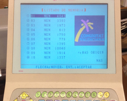 Consola control