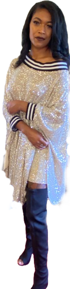 Thumbnail: Sporty Glam Caftan Dresses Short