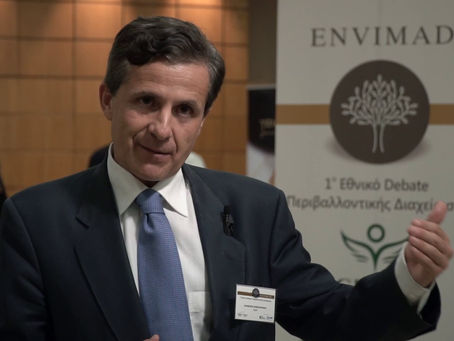 Ο γ.γ. ΥΠΕΝ, Κ. Αραβώσης για την αποκατάσταση στο Μάτι και το Εθνικό Σχέδιο που θα εφαρμοστεί
