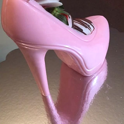 Pink stiletto