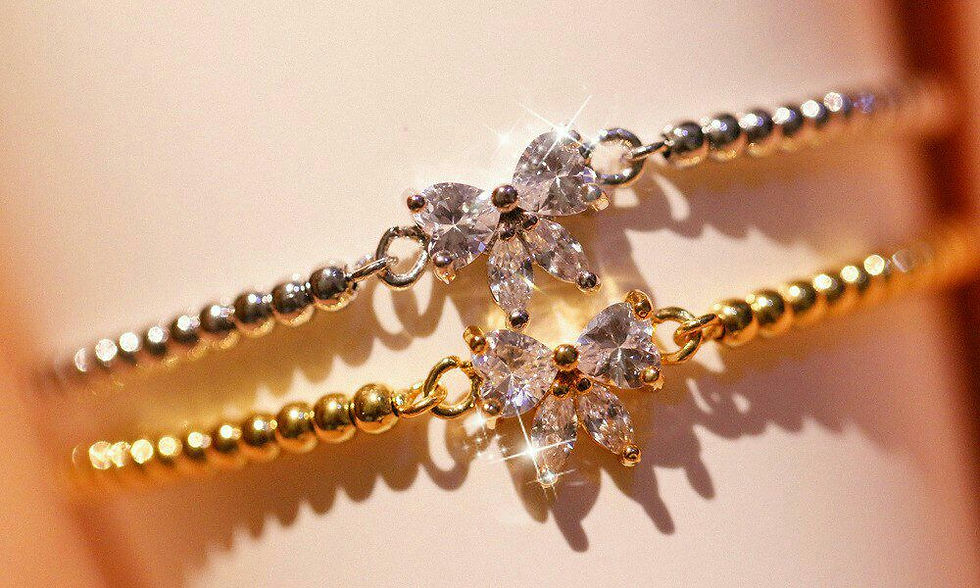 Thumbnail: BS DIAMOND LADY WATCH + BRACELET 