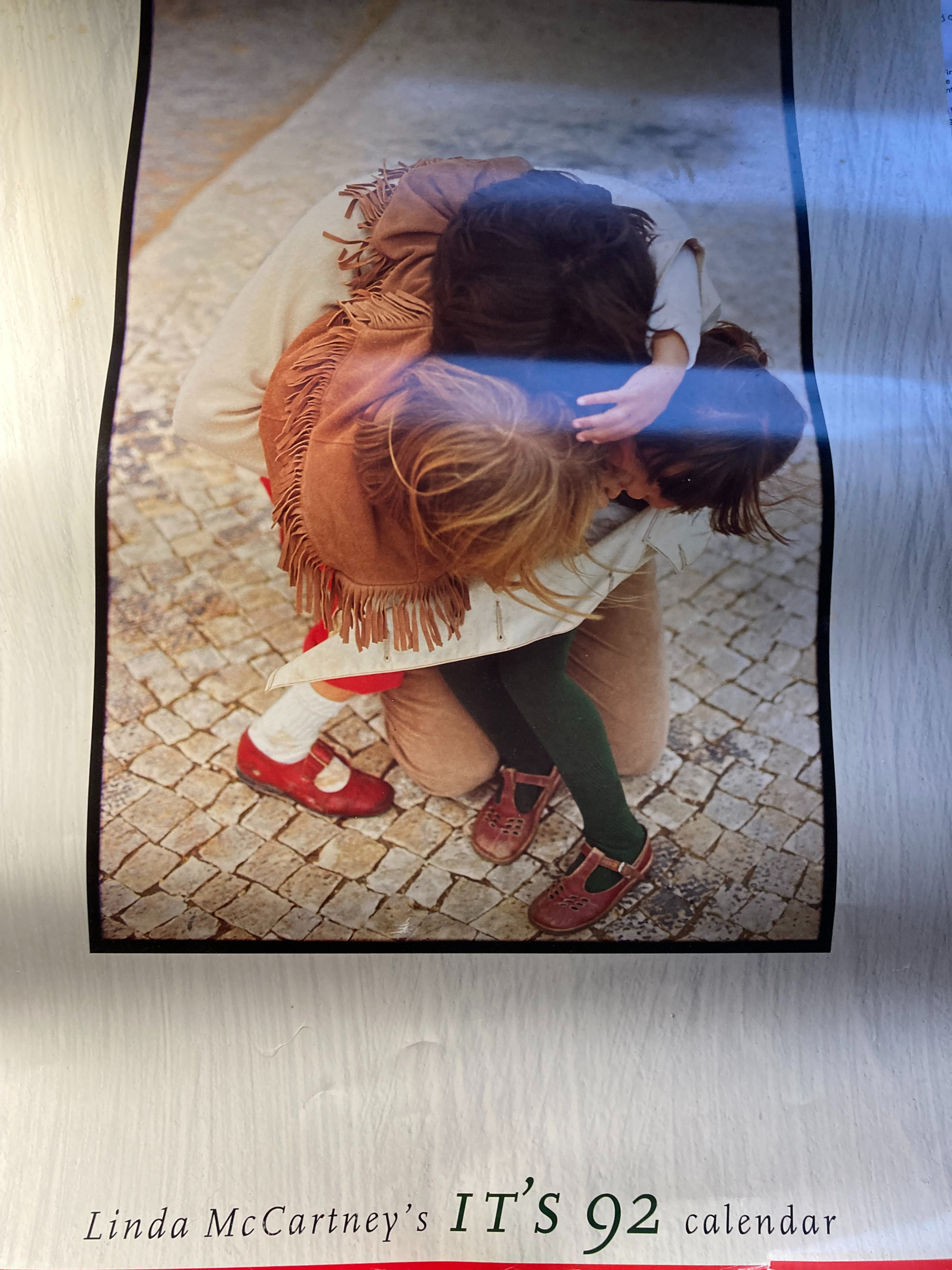 Linda McCartney signed 1992 Calendar Photos