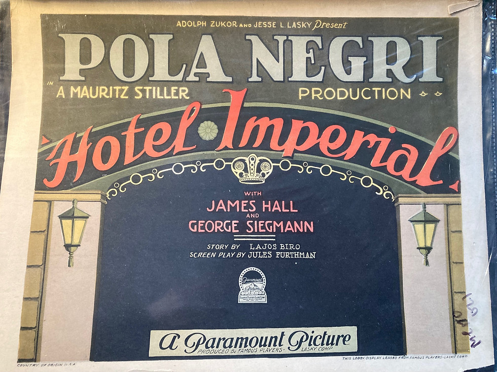 Thumbnail: Silent Film Lobby Cards. Set of 3 Paramount Productions