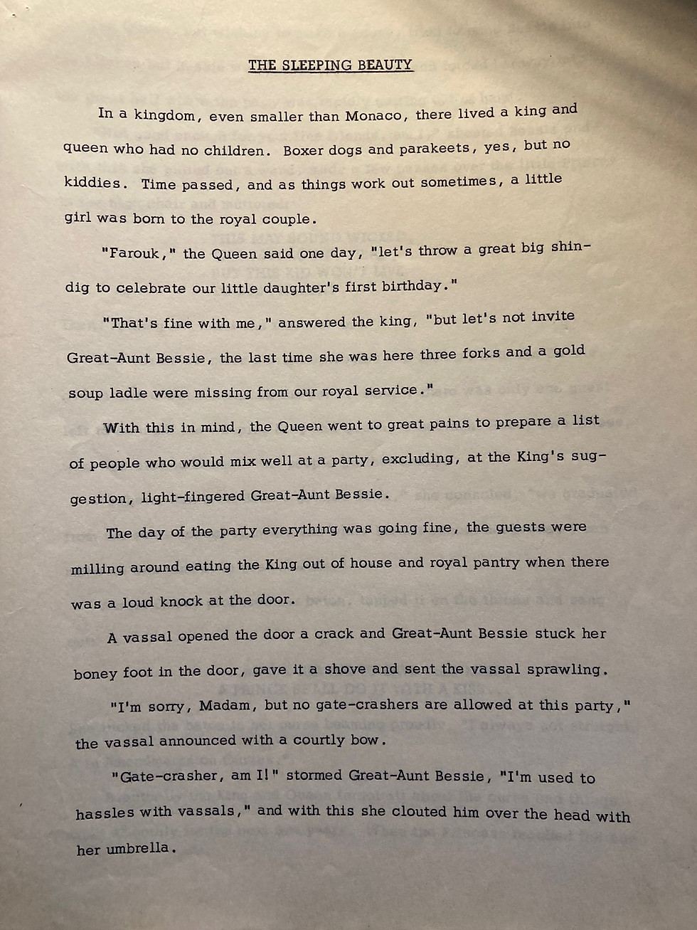 Thumbnail: Groucho Marx Unpublished book manuscript