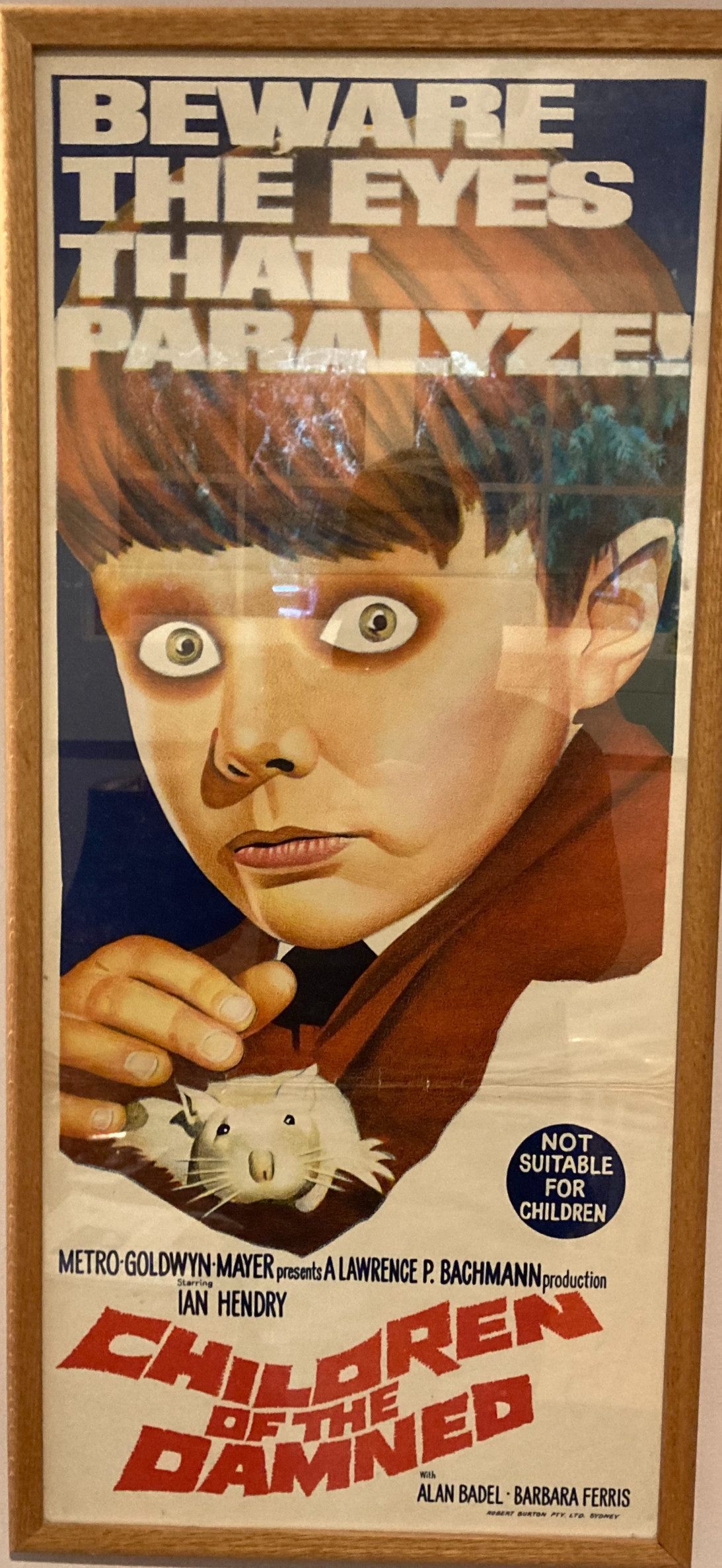 CHILDREN OF THE DAMNED movie poster