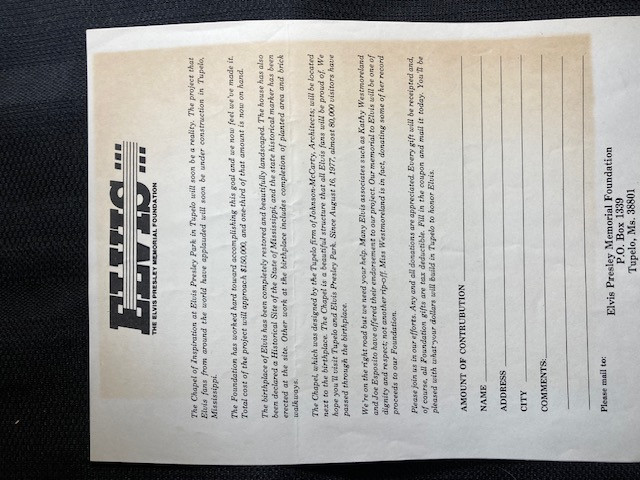Thumbnail: Elvis Presley office files