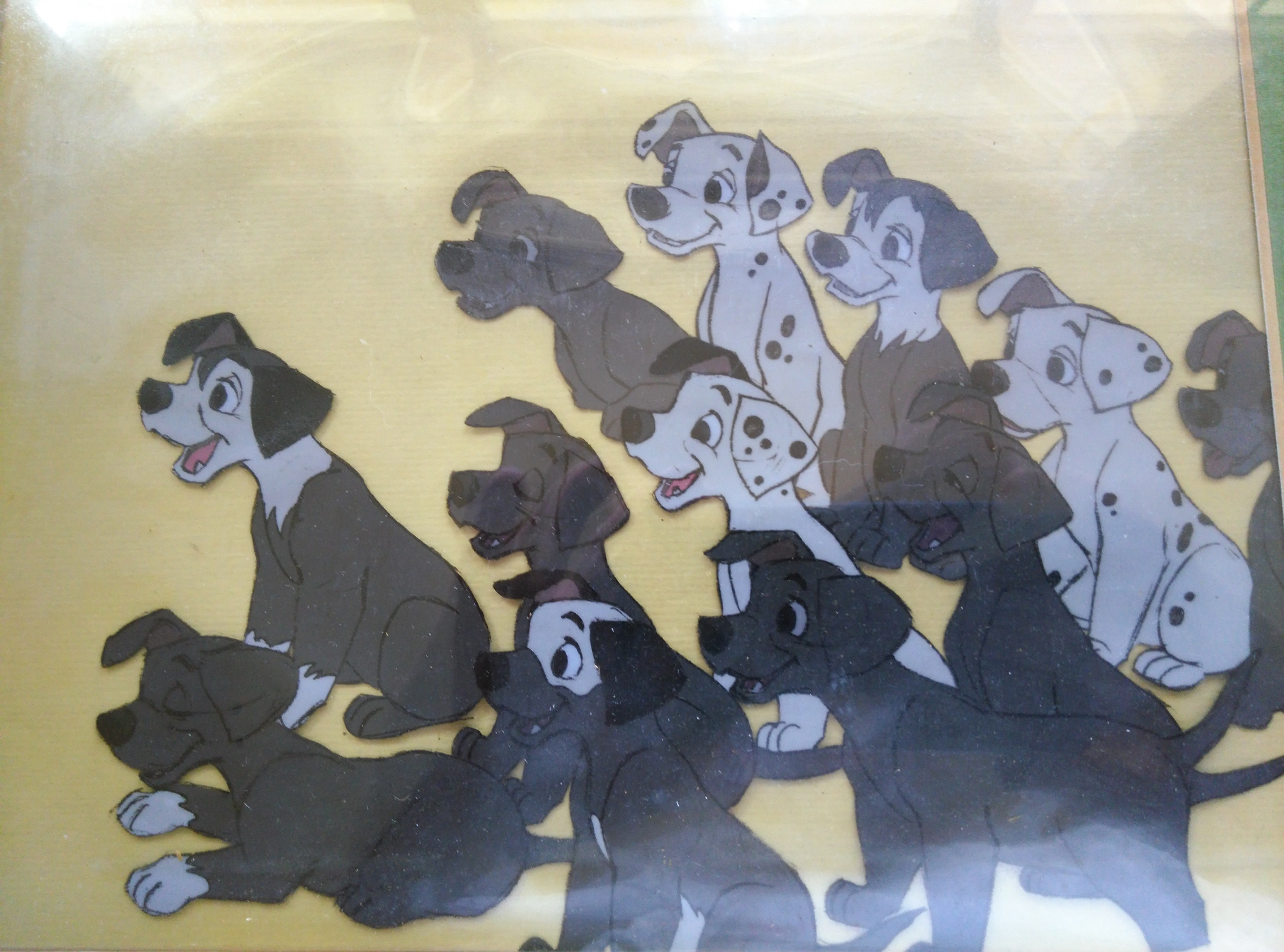 101 Dalmation Original Film Cel Animation