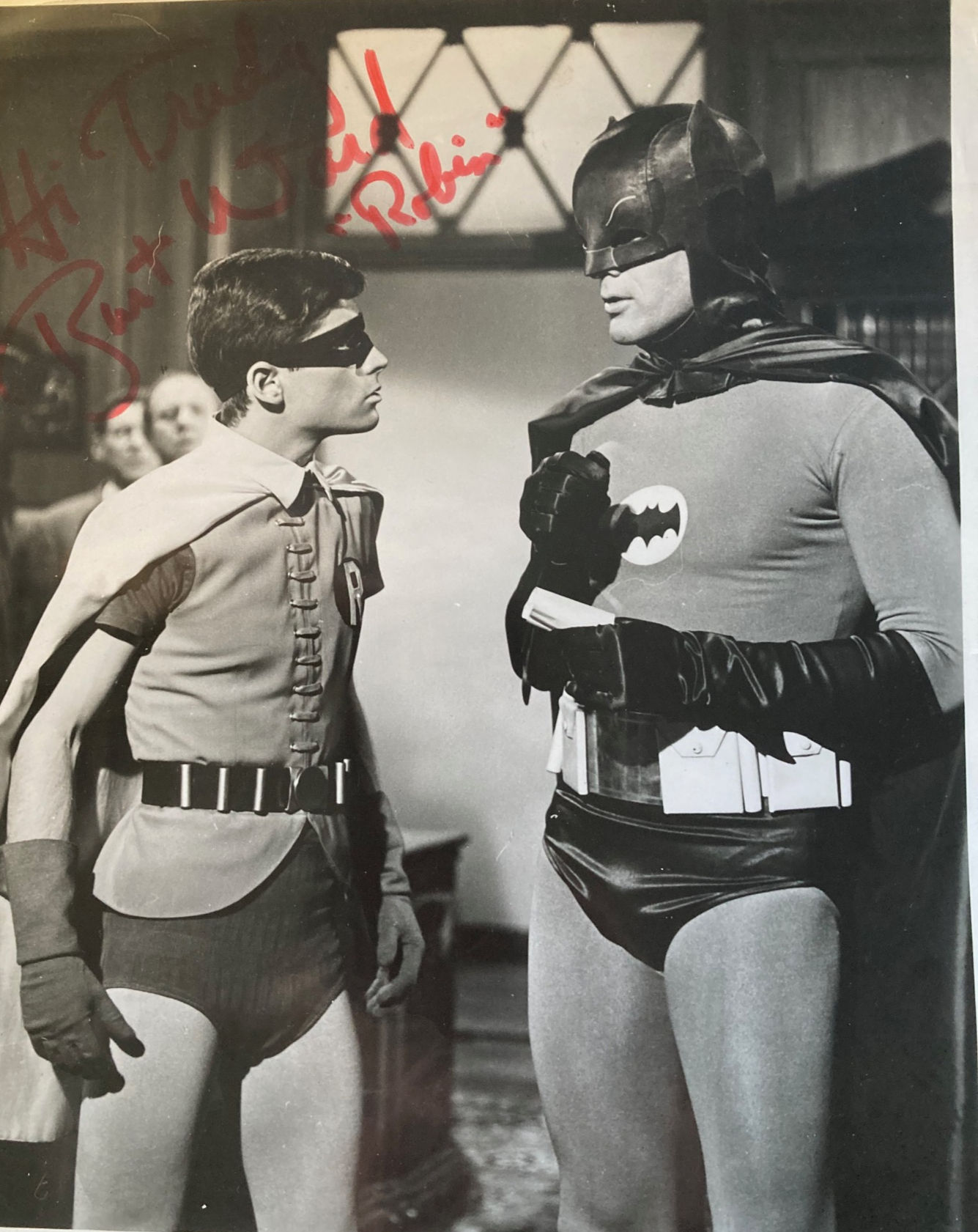 Batman original TV series. signed by Burt Ward