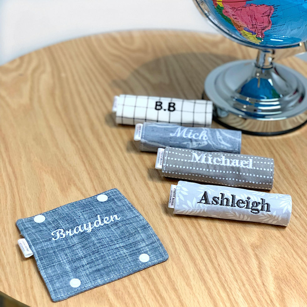 Thumbnail: Personalised handle luggage tags